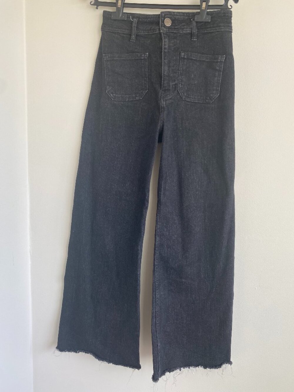 Straight Dark Blue Jeans